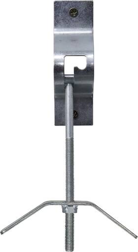 5001.5839 Extreme Max Minimalist Wall-mount Spare Tire Holder For Enclosed