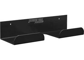 Extreme Max 5001.6174 Wall-mount Aluminum Push Broom Hanger Holder - Black