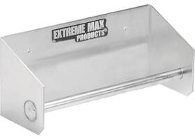 5001.6188 Extreme Max 2-piece 9 Inch Ratchet Strap Hanger Wall-mount Aluminum Silver