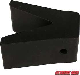 Extreme Max 744110371703 Rubber V Block Outdoor Gear Transom Saver Tracker Heavy Duty Trailer Equipment