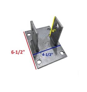 250-015514-10 Ez Loader Boat Trailer Equalizer Shackle Hanger Bracket Tandem Axle 3 Inch Frame