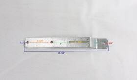 250-017248-10 Ez Loader Boat Trailer Keel Roller Mount Strap Galvanized Bracket