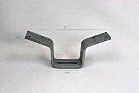 250-026776-10 Ez Loader Boat Trailer Pontoon Strap Bent Bunk Mounting Bracket