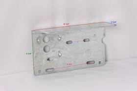 250-028366-10 Ez Loader Boat Trailer Right Taillight Mounting Bracket Galvanized