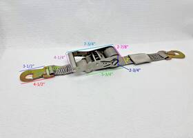 250-032995 Ez Loader Boat Trailer Stainless Ratcheting Strap Tie Down D Ring