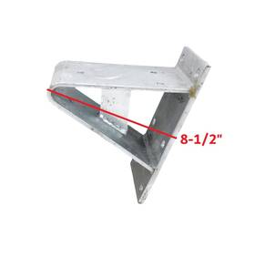250-035199-10 Ez Loader Boat Trailer Heavy Duty Winch Mount Windlass Bow Stop