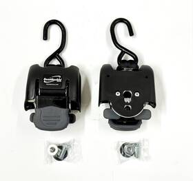 250-503556 Ez Loader Boat Trailer Retractable Tiedown Strap Pair Buckle