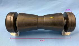 300-015500 Ez Loader 300-15500 Boat Trailer 8 Inch Keel Roller Galvanized Brackets End Caps