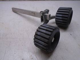 300-010591 Ez Loader Boat Trailer Rollers U-shape Assyft With 15 Inch Aluminum Slide Arm