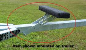 30002660210-abc Ez Loader Boat Trailer Adjustable Bow Keel Bunk For Skiffs Jon Flat Bottoms