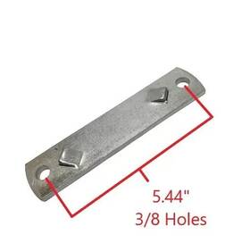 250-025540-02 Ez Loader Boat Trailers Trailer Inch Pork Chop Mounting Bracket Bolt Strap