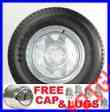 Tr30055 F78-14 Spoke Tire Lug Lugs St Trailer 5 14 Galvanized Caps Rim