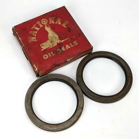 15213-na Federal-mogul National Oil Seals 15213na 6 Inch X 4.6 Double Lip Seal Pack Of 2 - Vintage