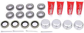 Gl4854a Fkg 4 Trailer Bearing Kit For 1 Inch Straight Spindles Set Of