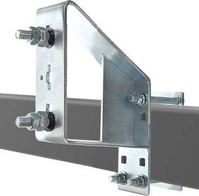 Fz-bytj06-5.5 Foozet Spare Tire Bracket For Trailer Carrier 4 5.5 Inch Silver