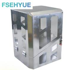 Gbh-9 Fsheyue Aluminium 9kg Gas Bottle Holder 400 X 380 540mm For Canopy Toolbox Caravan