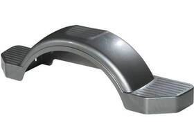 008592 Fulton Plastic Fender 12 Inch Tire Size Silver