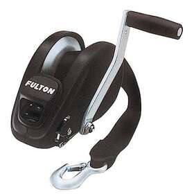 142316 Fulton 016118142518 Xlt Marine Trailer Winch Single-speed 1800 Lbs. Capacity 20 Ft