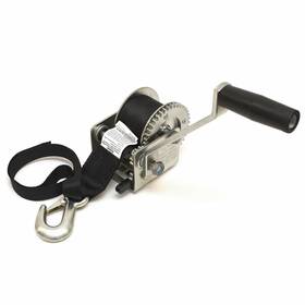 142007 Fulton Boat Single Speed Trailer Winch 900 Lb 12ft Strap
