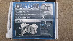 220-hdpb350101 Fulton Fold-away Bolt On Hinge Kit 3 X 5 Inch Tongue - 9000 Lbs Max Load