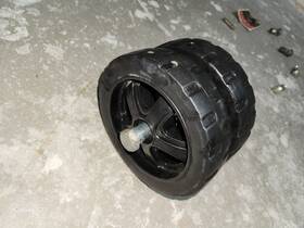 F500138 Fulton Trailer Parts Replacement Jack Wheels