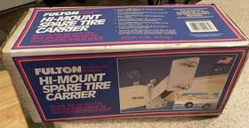 Stc100 Fulton Nos Hi-mount Spare Tire Carrier Usa Sealed Box