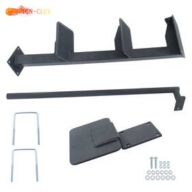Icc2895012 Genrics Heavy-duty Boat Step Deep Inch V Trailer Tongues Steps New