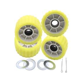 19bt021 Ghmarine Boat Trailer Guide And Roller Stop Yellow