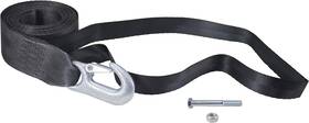 Company6147 Goldenrod 6147 24291 Dutton-lainson Winch Strap And Hook Black