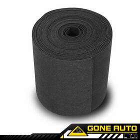 Gon642519 Gone-auto New Black Ribbed Bunk Carpet / Marine Boat Trailer Runners Outdoor - 12 Inch X 75ft
