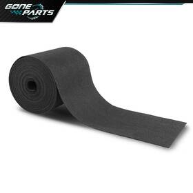 0306-11 Goneparts 9 Inch X 50ft Marine Boat Trailer Runners /ribbed Bunk Carpet /outdoor - Black