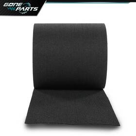 Goneparts0219-1 Goneparts Black Ribbed Bunk Carpet / Marine Boat Trailer Runners Outdoor - 12 Inch X 50ft