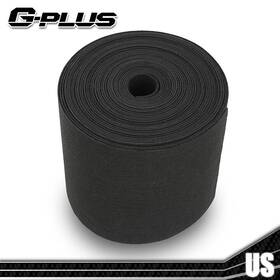 Gpl3948209 Gplusmotor Black Ribbed Bunk Carpet / Marine Boat Trailer Runners Outdoor - 12 Inch X 75ft