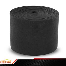 E-04kra0018abk Grandorange Ribbed Bunk Carpet / Marine Boat Trailer Runners Outdoor - 12 Inch X 100ft Black