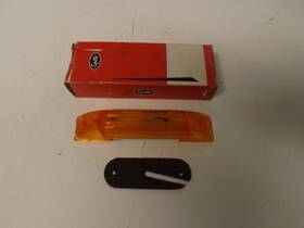 45383 Grote Manufacturing Turtleback Amber Slim Line Side Marker Light