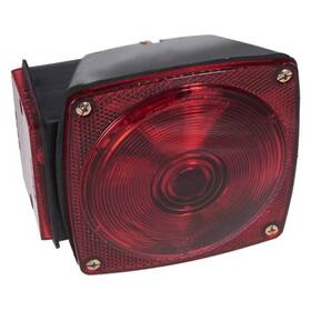 53662 Grote Red Square Under 80 Inch Submersible Right Side Tail Light