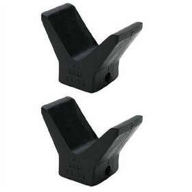 50-56250 Heurofosh 2 Pack Inch V-style Bow Stop With 1/2 Mounting Hole Diameter For Boat Trailer