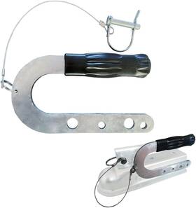 Hlqzbs01 Hililon Trailer Coupler Lift Handle Hot Dip Galvanized With Safety P Inch