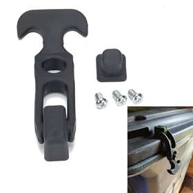 Hukyu 111000158872 Rubber Flexible T-handle Hasp Draw Latch For Rv Tool Box Cooler Golf Cart Hs