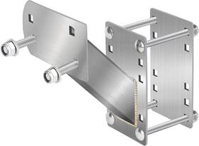 Ir-btzj-4-6-hs Ironrific Stainless Steel Trailer Spare Tire Mount Bracket For Silver