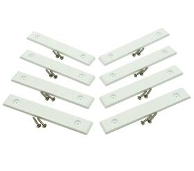 Ironwood Pacific 521515453661 E-z Slide Trailer Pads Kit 1 White