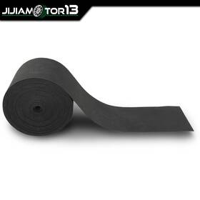 Jijia022402 Jijiamotor13 Ribbed Bunk Carpet / Marine Boat Trailer Runners Outdoor - 12 Inch X 100ft Black