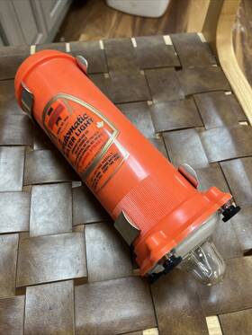 205102 Jim Buoy Jim-buoy Floating Man Overboard-buoy And Strobe Light-lite Uscg Boat Marine
