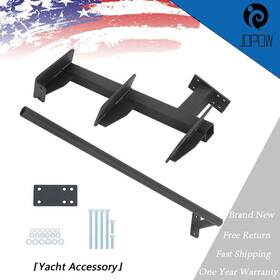 Jp68817w Jopow 3 Step Boat Triple For Universal Bass Pontoon Trailer Steps New