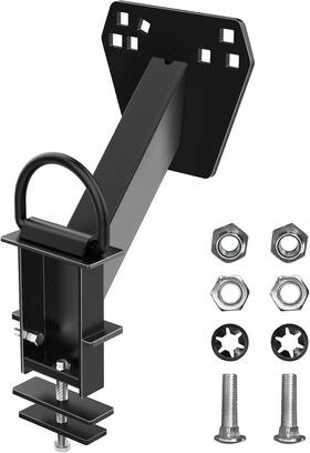 Jhr-bytj08d-5.36a Jorohiker Stake Pocket Spare Tire Carrier Mount Bracket For Black-plus
