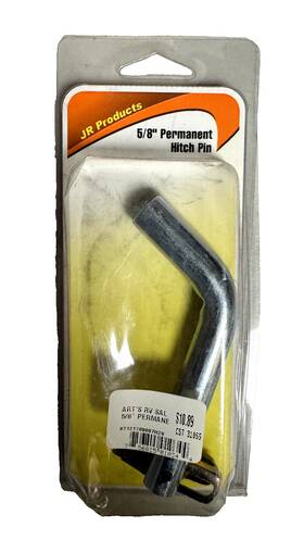 01034 Jr Products 5/8 Inch Permanent Hinch Pin Security Clip Class 3 Plated Steel