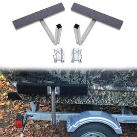 Jy Performance 850068137268 Boat Guides 2ft Short Carpet Bunk Guide On Board For Trailers