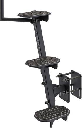 X004okn1i1 Jyoelron Side-mount Boat Trailer Steps With Handrail 3-step 450lbs Capacity
