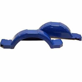1835379 Karavan Trailers Boat Trailer Fenders Bayliner 37 1/4 Inch Blue Set Of 2