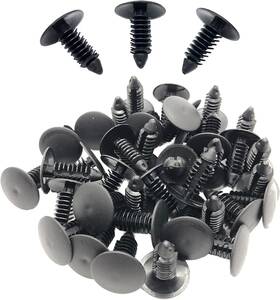 Kfzdcg 792105549699 100 Pcs Medium Multi-gauge Rivet 3/4 Inch Length Patio Strapping Fasteners Black